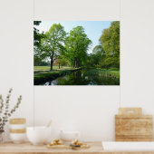 Kanaal - Bute Park, Cardiff Poster (Keuken)