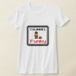 Kanaal Funky- Pixel Art T-shirt
