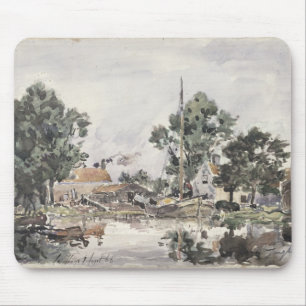 Kanaal in Den Haag, 1868 Muismat