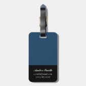 Kanaal in Dundas Bagagelabel (Achterkant verticaal)