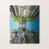 Kanaal in Straatsburg Legpuzzel (Verticaal)
