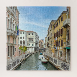 Kanaal in Venetië Legpuzzel