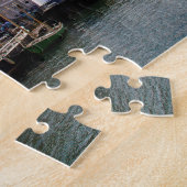 Kanaal met boten | Kopenhagen Legpuzzel (Zijkant)