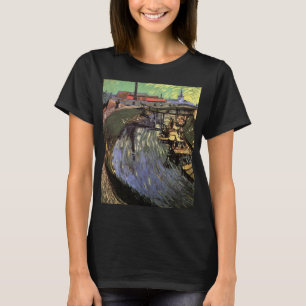Kanaal met Vrouwen Wassen door Vincent van Gogh T-shirt