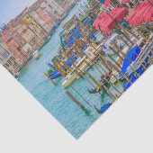 Kanaal van het Uitzicht van de lucht op het Grand Tissuepapier (Detail)