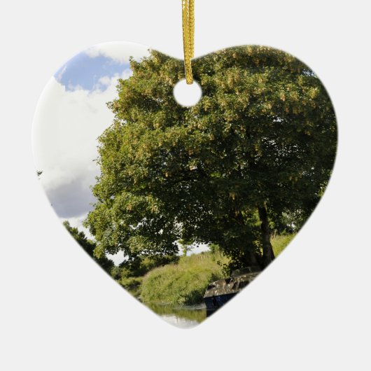 Kanaalboten Keramisch Ornament (Voorkant)