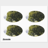 Kanaalboten Ovale Sticker (Vel)