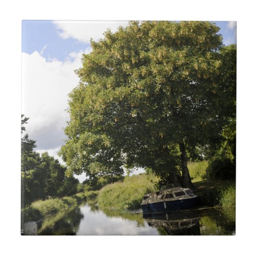 Kanaalboten Tegeltje (Voorkant)