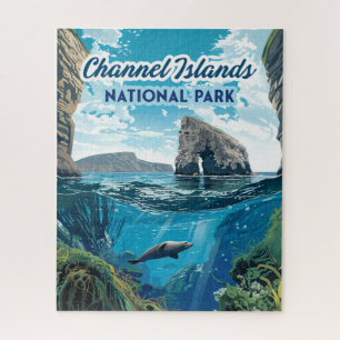 Kanaaleilanden Nationaal Park Californië Oceaan Legpuzzel
