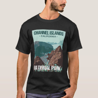 Kanaaleilanden Nationaal Park Californië Poster De T-shirt