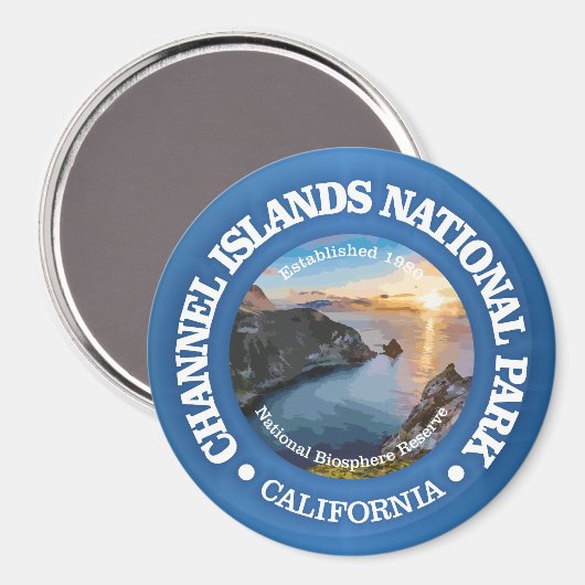 Kanaaleilanden NP (rd)2 Magneet (Voorkant / Achterkant)
