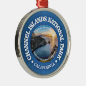 Kanaaleilanden NP (rd)2 Metalen Ornament (Rechts)