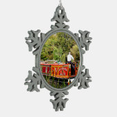 KANAALSMALboten Tin Sneeuwvlok Ornament (Links)