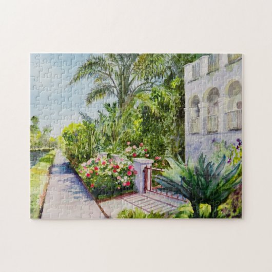 Kanaaltuin Roos Legpuzzel (Horizontaal)