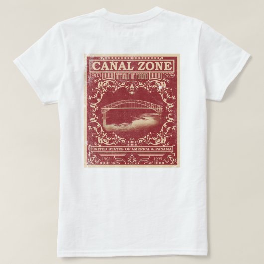 Kanaalzone T-shirt (Design achterkant)