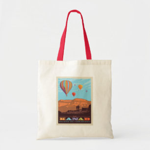 Kanab, Utah Ballonnen en tunes Roundup Tote Bag