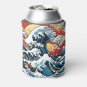 Kanagawa Japans De grote golf Blikjeskoeler (Blikje Achterkant)
