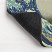 Kanagawa Wave van Katsushika Hokusai Muismat (Hoek)