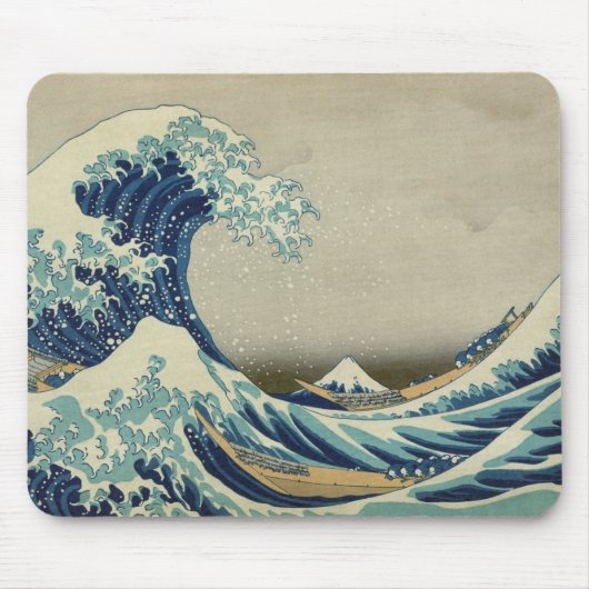 Kanagawa Wave van Katsushika Hokusai Muismat (Voorkant)