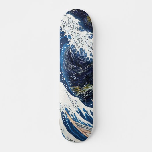 Kanagawa Waves, Japans kunstpatroon Skateboard (Voorkant)
