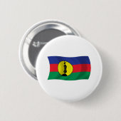 Kanak People Flag Button (Voorkant /achterkant)