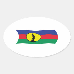 Kanak Volk Vlag Sticker