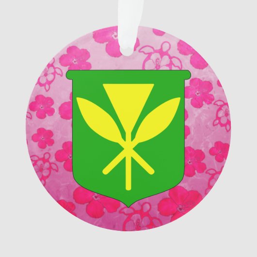 Kanaka Maoli Honu rose (devant)