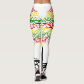 Kānaka Maoli ROOTS Blk Leggings (Achterkant)