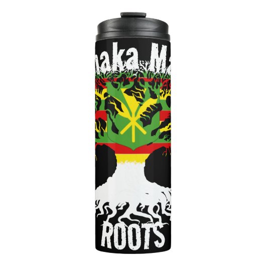 Kānaka Maoli ROOTS Thermosbeker (Voorkant)