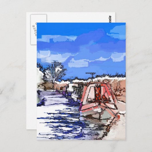 KANALEN BRIEFKAART (Voorkant / Achterkant)