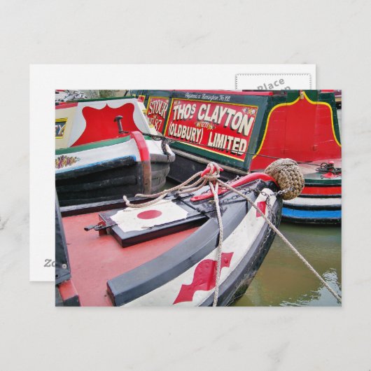 KANALEN BRIEFKAART (Voorkant / Achterkant)