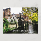 Kanalen Brugge Briefkaart (Voorkant)