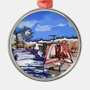 KANALEN METALEN ORNAMENT