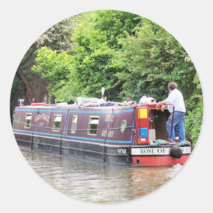 KANALEN RONDE STICKER