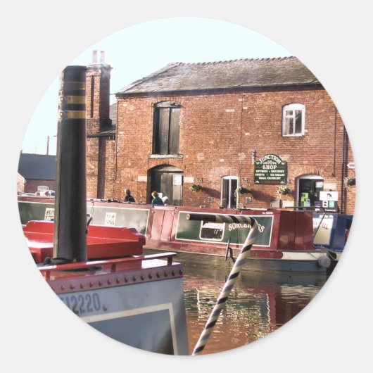 KANALEN RONDE STICKER (Voorkant)