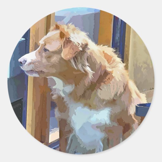 KANALEN RONDE STICKER (Voorkant)