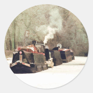 KANALEN RONDE STICKER