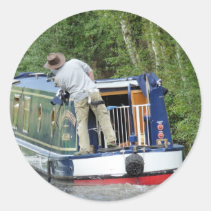 KANALEN RONDE STICKER