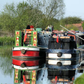 KANALEN RONDE STICKER