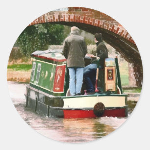 KANALEN RONDE STICKER