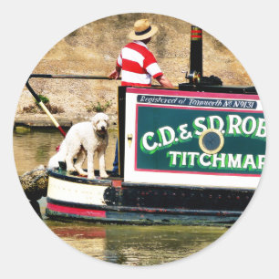 KANALEN RONDE STICKER