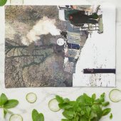 KANALEN THEEDOEK (Gevouwen)