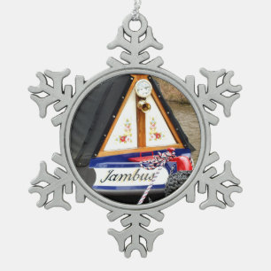 KANALEN TIN SNEEUWVLOK ORNAMENT