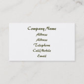 KANALEN VISITEKAARTJE (Achterkant)