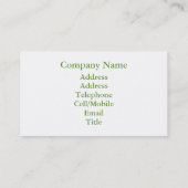 KANALEN VISITEKAARTJE (Achterkant)