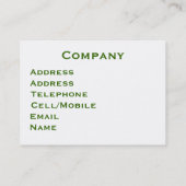 KANALEN VISITEKAARTJE (Achterkant)