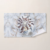 Kanaliserende zeeschelpen bad handdoek (Handdoek)