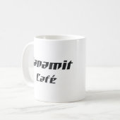 kanamitcafé koffiemok (Voorkant links)