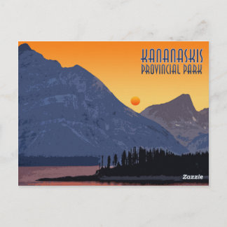 Kananaskis, Alberta. Canada Briefkaart