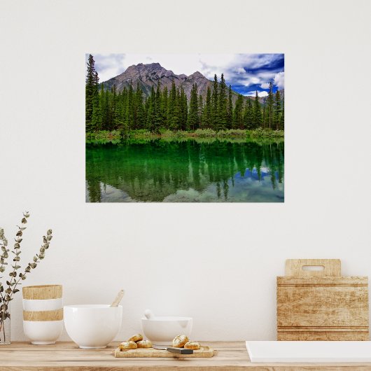 Kananaskis Quietude Framed Print (Keuken)